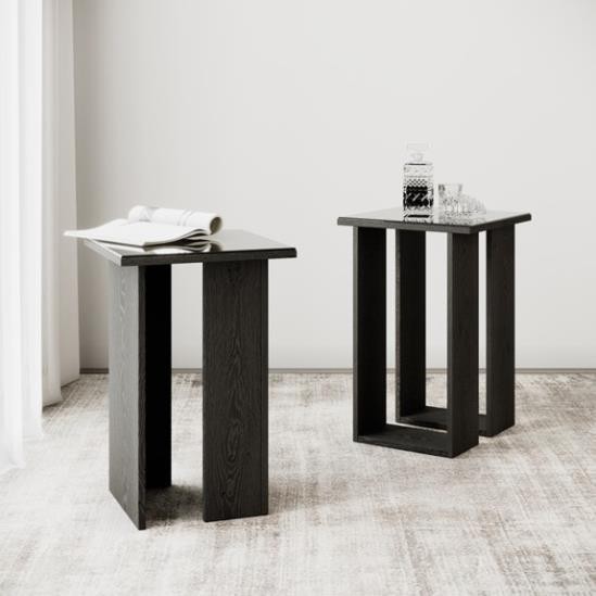 ROUM, SIDetable - Bàn trà phòng khách, SID_006, 40x40x60cm, Nội thất Nhà trên cao