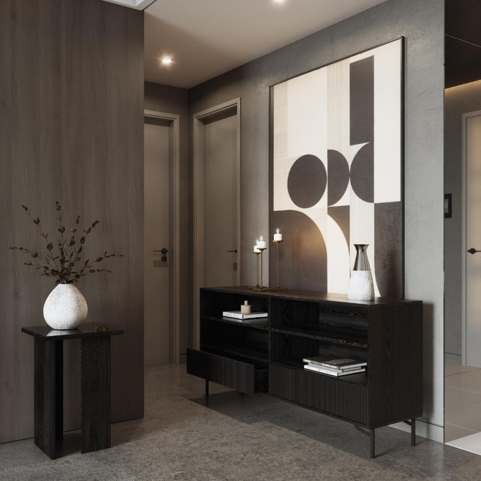VATICE, Tủ trang trí, CAB_260, 156x40x75cm, Nội thất Nhà trên cao