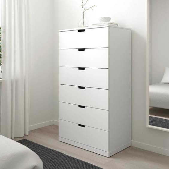 BANODAL, Tủ đựng đồ lưu trữ 6 tầng, CAB_033, 80x47x143cm, Nội thất Nhà trên cao