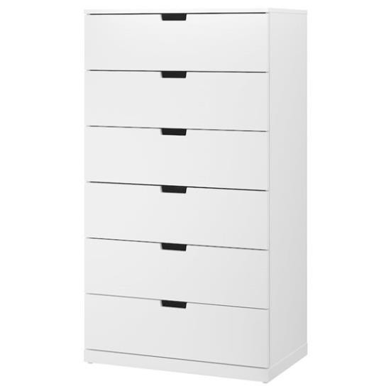 BANODAL, Tủ đựng đồ lưu trữ 6 tầng, CAB_033, 80x47x143cm, Nội thất Nhà trên cao