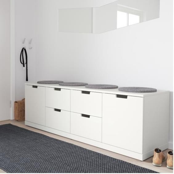 BANODAL, Tủ đựng đồ lưu trữ 6 hộc kéo, CAB_015, 160x47x53cm, Nội thất Nhà trên cao