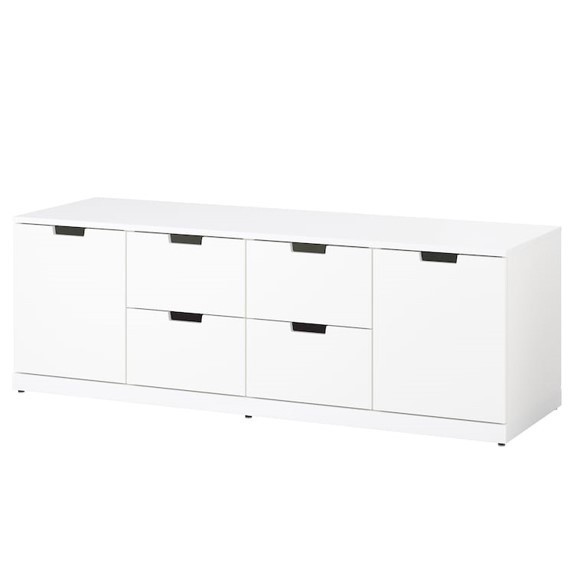 BANODAL, Tủ đựng đồ lưu trữ 6 hộc kéo, CAB_015, 160x47x53cm, Nội thất Nhà trên cao