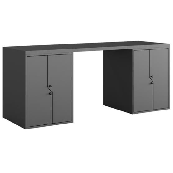 KARAL, Bàn làm việc, bàn học, DES_013, 180x59x75cm, Nội thất Nhà trên cao