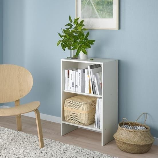 GIDA, Kệ sách 2 tầng, DSH_035, 50x30x80cm, Nội thất Nhà trên cao