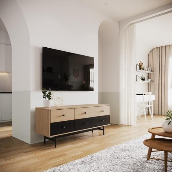 COCO, Kệ tivi, kệ để đồ, TVC_034, 140x40x58cm, Nội thất Nhà trên cao