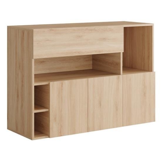 PARL, Tủ trưng bày, lưu trữ, CAB_230, 120x45x85cm, Nội thất Nhà trên cao