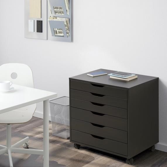 DAISA, Tủ đựng đồ 6 ngăn kéo cỡ lớn, CAB_126, 65x48x66cm, Nội thất Nhà trên cao