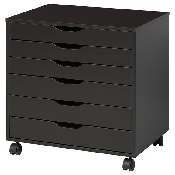 DAISA, Tủ đựng đồ 6 ngăn kéo cỡ lớn, CAB_126, 65x48x66cm, Nội thất Nhà trên cao