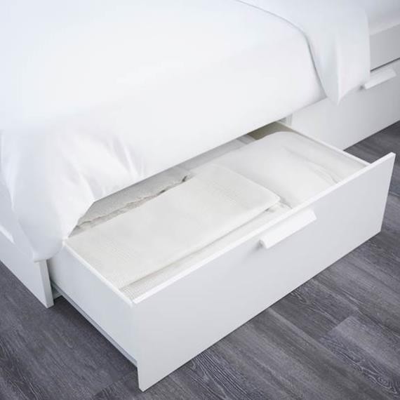 KAYLE, Giường ngủ tân cổ điển 4 hộc tủ, BFR_017, 232x111cm, Nội thất Nhà trên cao