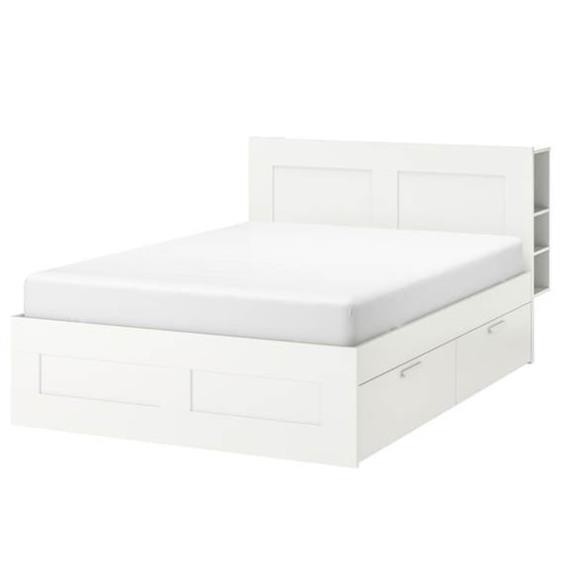 KAYLE, Giường ngủ tân cổ điển 4 hộc tủ, BFR_017, 232x111cm, Nội thất Nhà trên cao