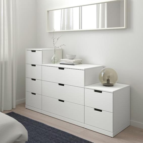 BANODAL, Tủ đựng đồ 9 ngăn kéo, CAB_032, 160x47x98cm, Nội thất Nhà trên cao