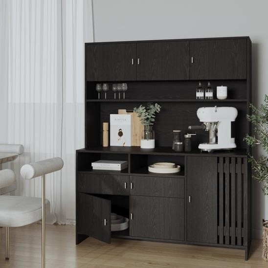 RASU, Tủ bếp, KIT_001, 140x55x172cm, Nội thất Nhà trên cao