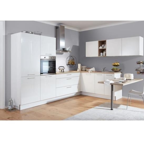 VIO, Tủ bếp gỗ công nghiệp Acrylic bóng gương cao cấp, KIT_008, Nội thất Nhà trên cao