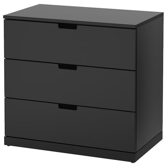 BANODAL, Tủ đựng đồ lưu trữ 3 tầng, CAB_029, 80x47x76cm, Nội thất Nhà trên cao