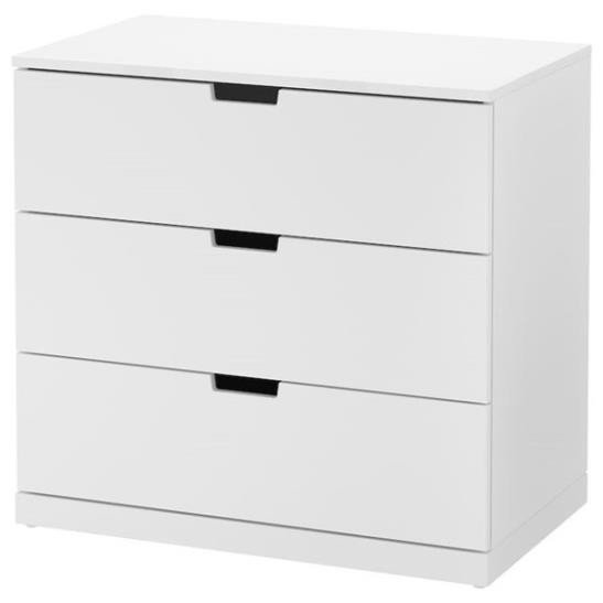 BANODAL, Tủ đựng đồ lưu trữ 3 tầng, CAB_029, 80x47x76cm, Nội thất Nhà trên cao