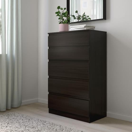 MOLY, Tủ đựng đồ dùng 5 ngăn kéo, CAB_187, 70x40x112cm, Nội thất Nhà trên cao