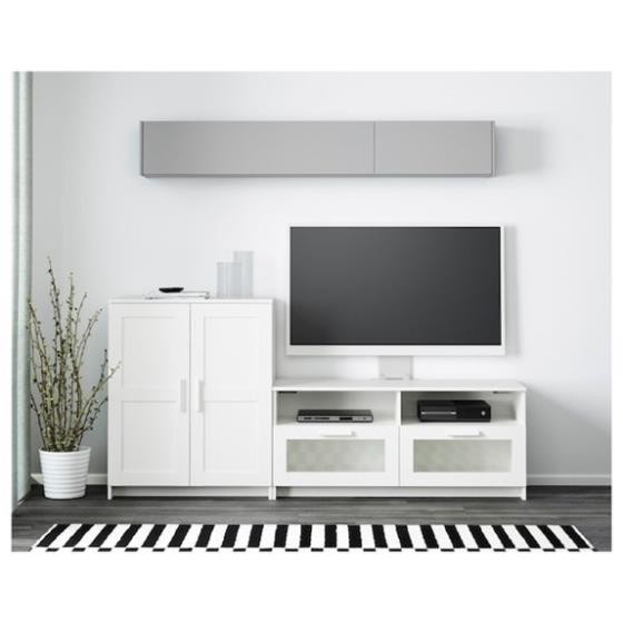 KAYLE, COMBO Kệ tivi 2 hộc kéo kết hợp tủ 3 tầng, TVC_013, 198x41x95cm, Nội thất Nhà trên cao