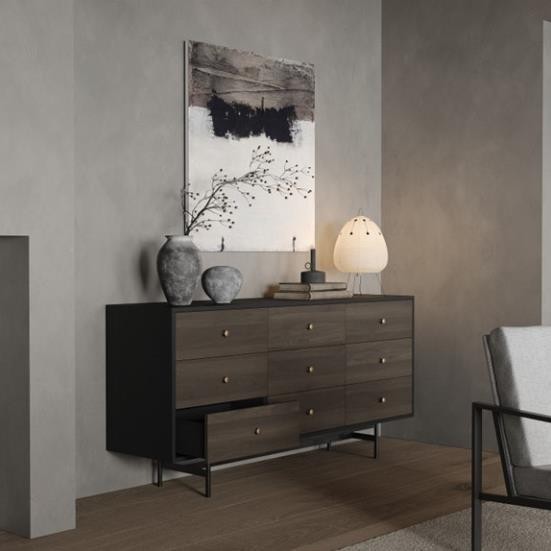 ROBERT, Kệ đựng đồ, kệ để đồ, CAB_313, 160x40x78cm, Nội thất Nhà trên cao