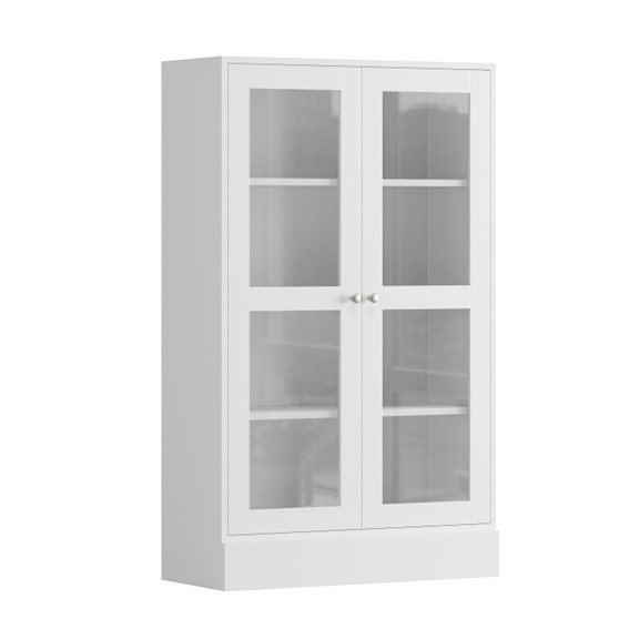 BOHO, Kệ kệ để đồ đồ dùng cửa kính, DSH_005, 81x35x134cm, Nội thất Nhà trên cao