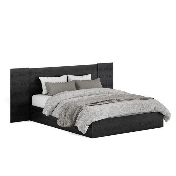LOUI, Giường ngủ 3 hộc tủ kéo, BFR_019, 200x30cm, Nội thất Nhà trên cao