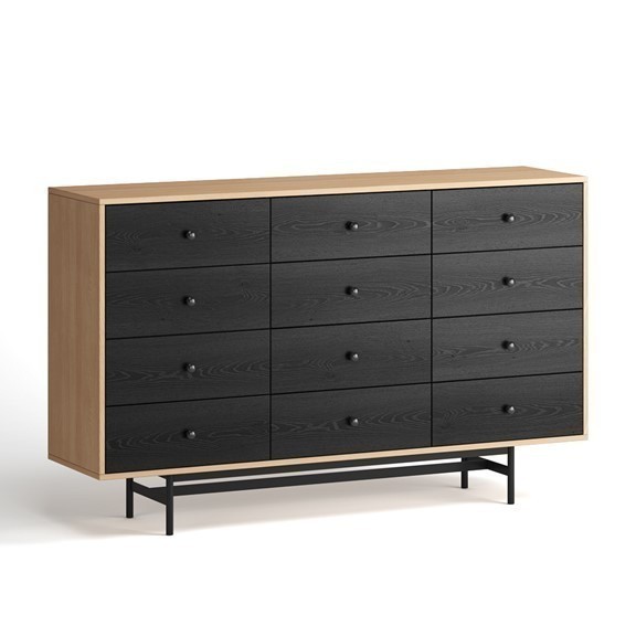 CHOBE, Tủ lưu trữ, tủ trưng bày, CAB_107, 160x40x98cm, Nội thất Nhà trên cao
