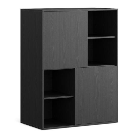 NAVE, Tủ lưu trữ đồ dùng 4 tầng, CAB_195, 90x50x120cm, Nội thất Nhà trên cao