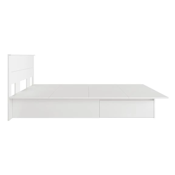 GRAM, Giường ngủ 2 hộc tủ kéo phong cách hiện đại, BFR_013, 206x85cm, Nội thất Nhà trên cao
