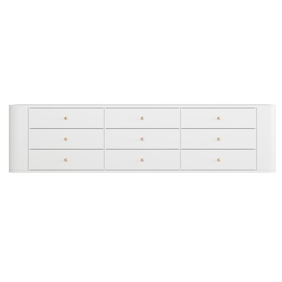 SELLA, Kệ tivi, kệ để đồ, TVC_062, 180x40x45cm, Nội thất Nhà trên cao