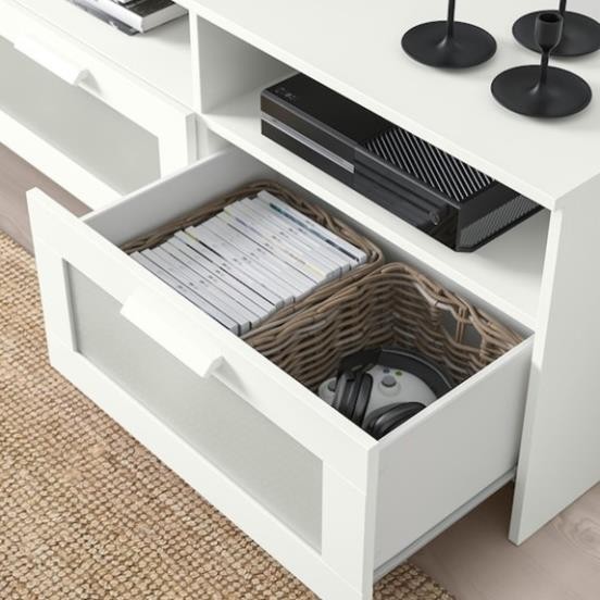 KAYLE, COMBO Kệ tivi 2 hộc kéo, kệ sách, TVC_059, 180x41x190cm, Nội thất Nhà Trên Cao