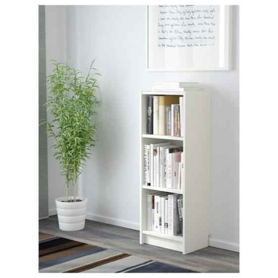 JAK, Kệ sách 3 tầng size nhỏ, DSH_041, 40x28x106cm, Nội thất Nhà trên cao
