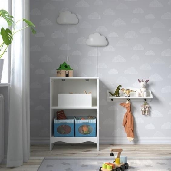 LOUIE, kệ để đồ vật dụng cho bé, DSH_070, 60x81x104cm, Nội thất Nhà trên cao
