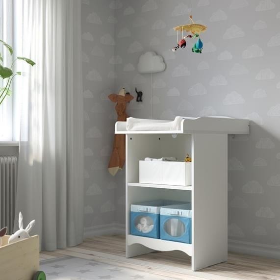 LOUIE, kệ để đồ vật dụng cho bé, DSH_070, 60x81x104cm, Nội thất Nhà trên cao