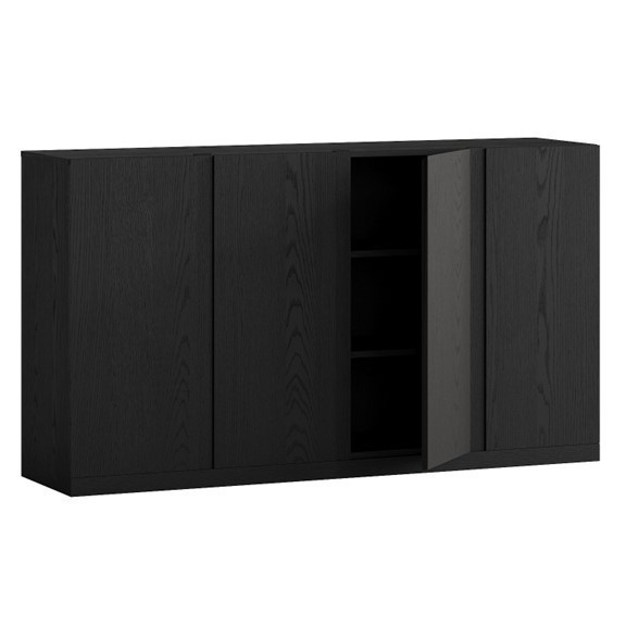 ESTELLIA, Tủ lưu trữ, CAB_284, 160x40x90cm, Nội thất Nhà trên cao