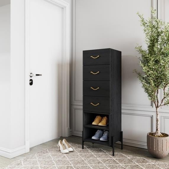 WILY, Kệ giày, kệ để đồ, SCA_017, 48x36x132cm, Nội thất Nhà trên cao