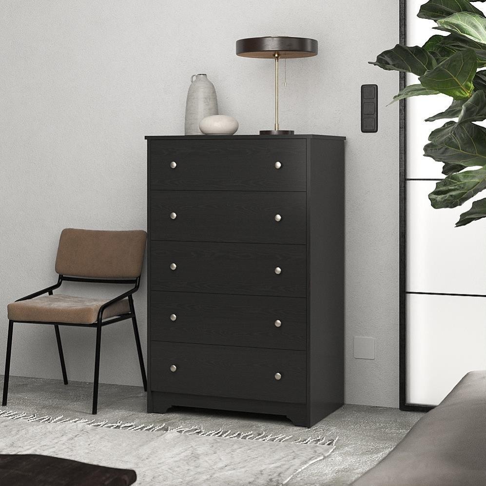 OIM, Tủ đựng đồ tân cổ điển 5 ngăn kéo, CAB_226, 79x50x124cm, Nội thất Nhà trên cao