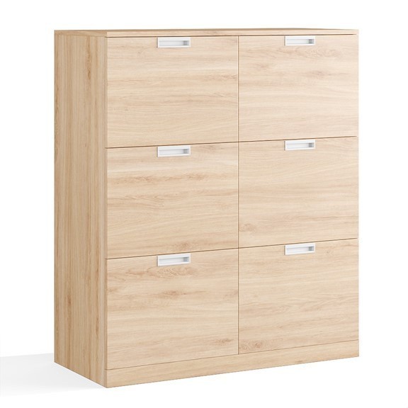 GAL, Tủ lưu trữ đồ dùng 6 ngăn kéo, CAB_137, 102x45x120cm, Nội thất Nhà trên cao