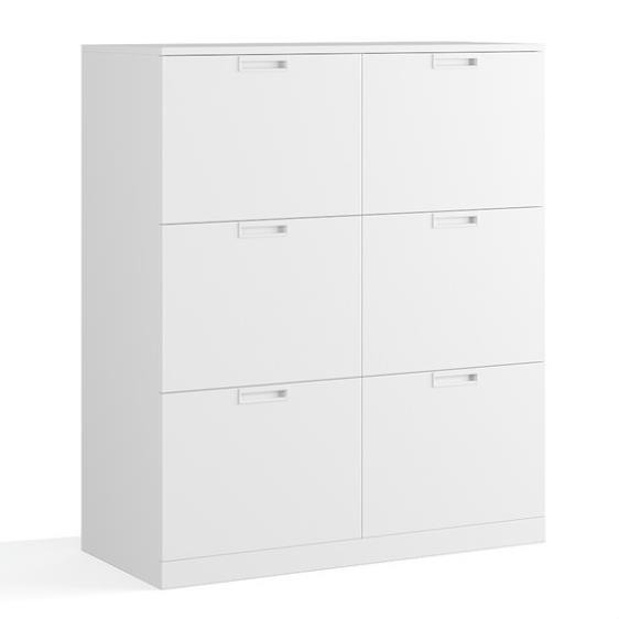 GAL, Tủ lưu trữ đồ dùng 6 ngăn kéo, CAB_137, 102x45x120cm, Nội thất Nhà trên cao