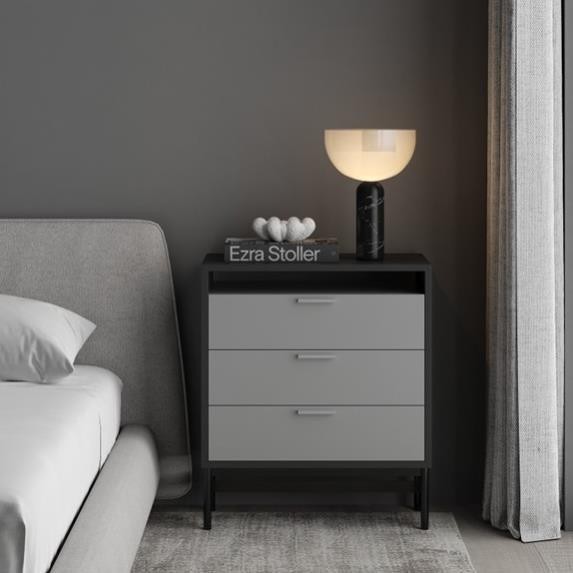 JAY, Tủ đầu giường, đựng đồ, TAB_045, 60x40x71cm, Nội thất Nhà trên cao
