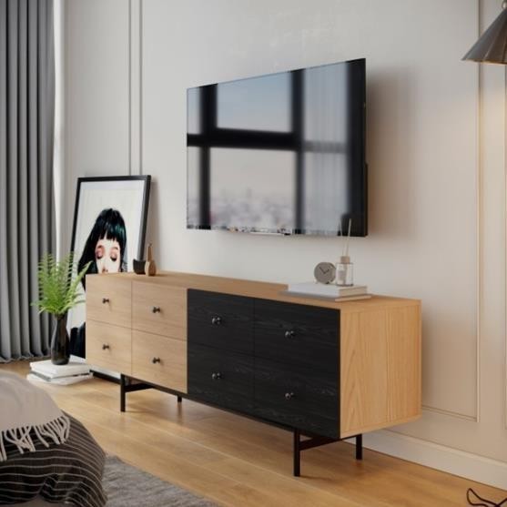 CORO, Kệ tivi, kệ để đồ, TVC_036, 160x40x58cm, Nội thất Nhà trên cao