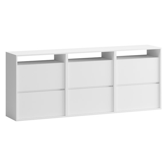 DECO, Tủ đựng đồ, tủ lưu trữ, CAB_291, 210x40x84cm, Nội thất Nhà trên cao