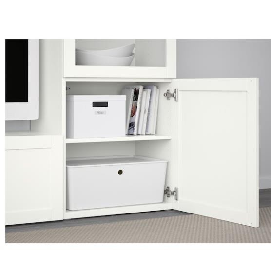 ANGELA, COMBO Kệ tivi kèm kệ kệ để đồ cửa kính, TVC_001, 240x42x128cm, Nội thất Nhà trên cao