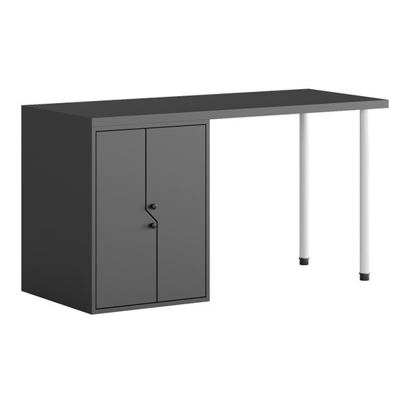 KARAL, Bàn làm việc, bàn học, DES_012, 140x59x75cm, Nội thất Nhà trên cao