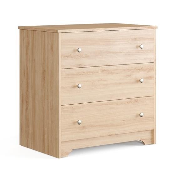 OIM, Tủ đựng đồ tân cổ điển 3 ngăn kéo, CAB_225, 79x50x79cm, Nội thất Nhà trên cao