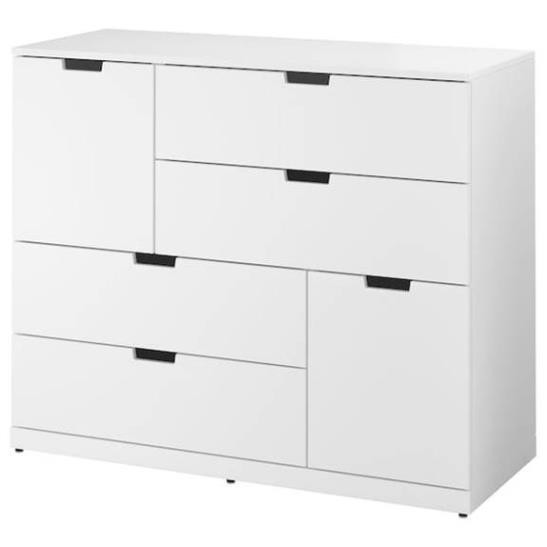 BANODAL, Tủ đựng đồ dùng 6 ngăn kéo, CAB_026, 120x47x98cm, Nội thất Nhà trên cao