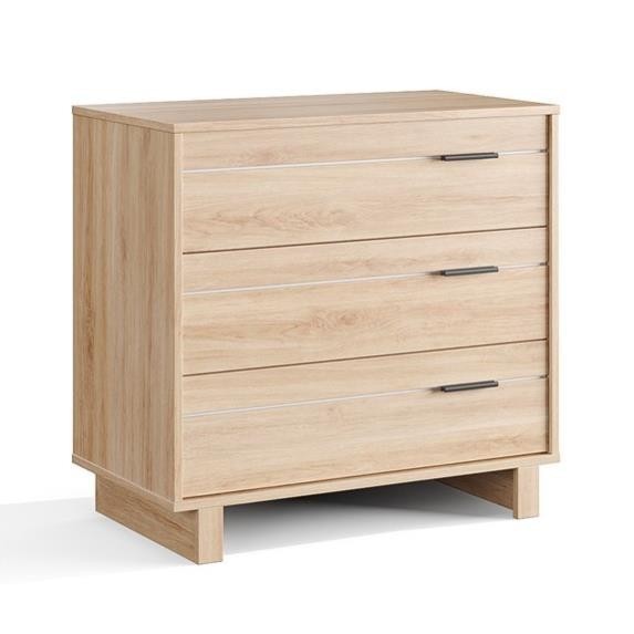FLYNN, Tủ 3 tầng phong cách Bắc Âu, CAB_340, 84x46x80cm, Nội thất Nhà trên cao