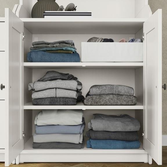BAHA, Kệ tủ đựng đồ dùng tích hợp, CAB_040, 140x46x116cm, Nội thất Nhà trên cao
