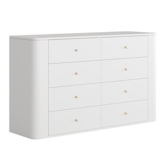 SELLA, Tủ lưu trữ đồ dùng 8 ngăn kéo, CAB_272, 140x46x84cm, Nội thất Nhà trên cao