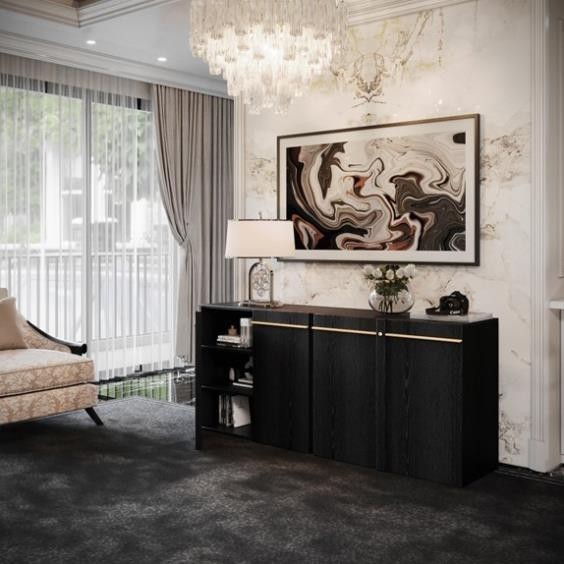 ALIZ, Tủ lưu trữ, CAB_303, 174x40x75cm, Nội thất Nhà trên cao