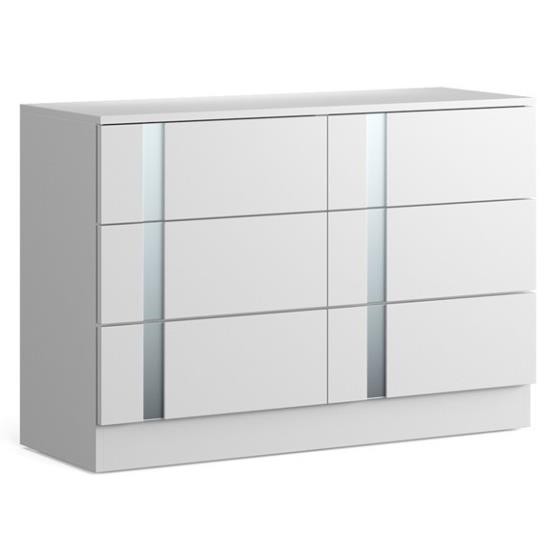 RYA, Tủ lưu trữ đồ dùng 3 tầng 6 ngăn kéo, CAB_267, 110x40x75cm, Nội thất Nhà trên cao