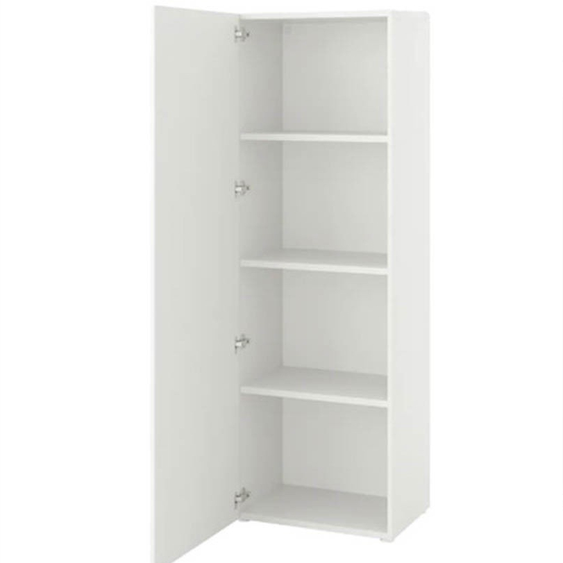 GALLOT, Tủ đựng đồ 4 tầng, WAR_030, 60x42x181cm, Nội thất Nhà trên cao
